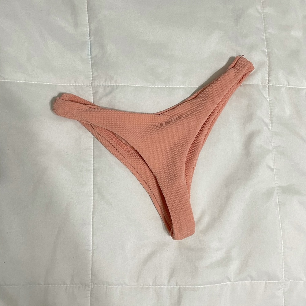 Shein pink bikini bottoms